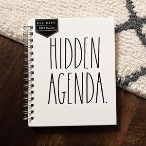 NWT Rae Dunn “Hidden Agenda” 2020 Planner